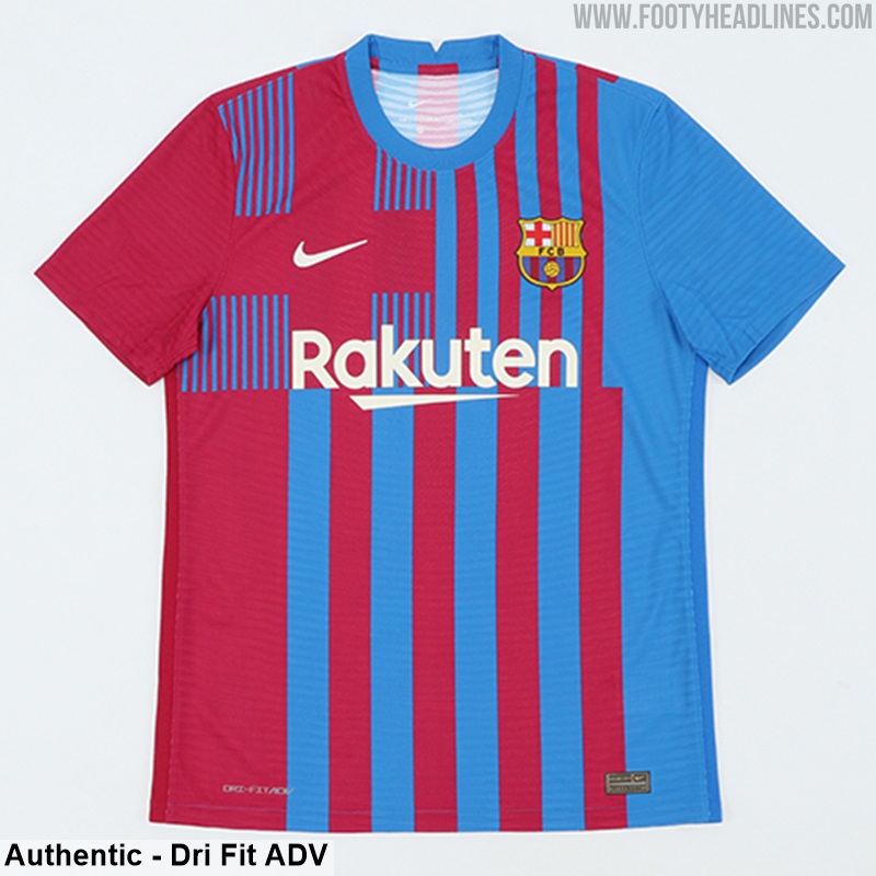 Nike Barcelona 2021 22 140 Euro Authentic vs 90 Euro Replica Kit